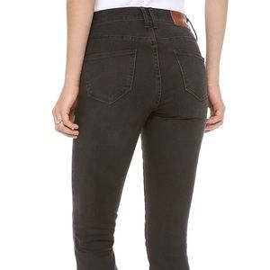 Madewell Skinny High Riser 9” Black jeans size 27